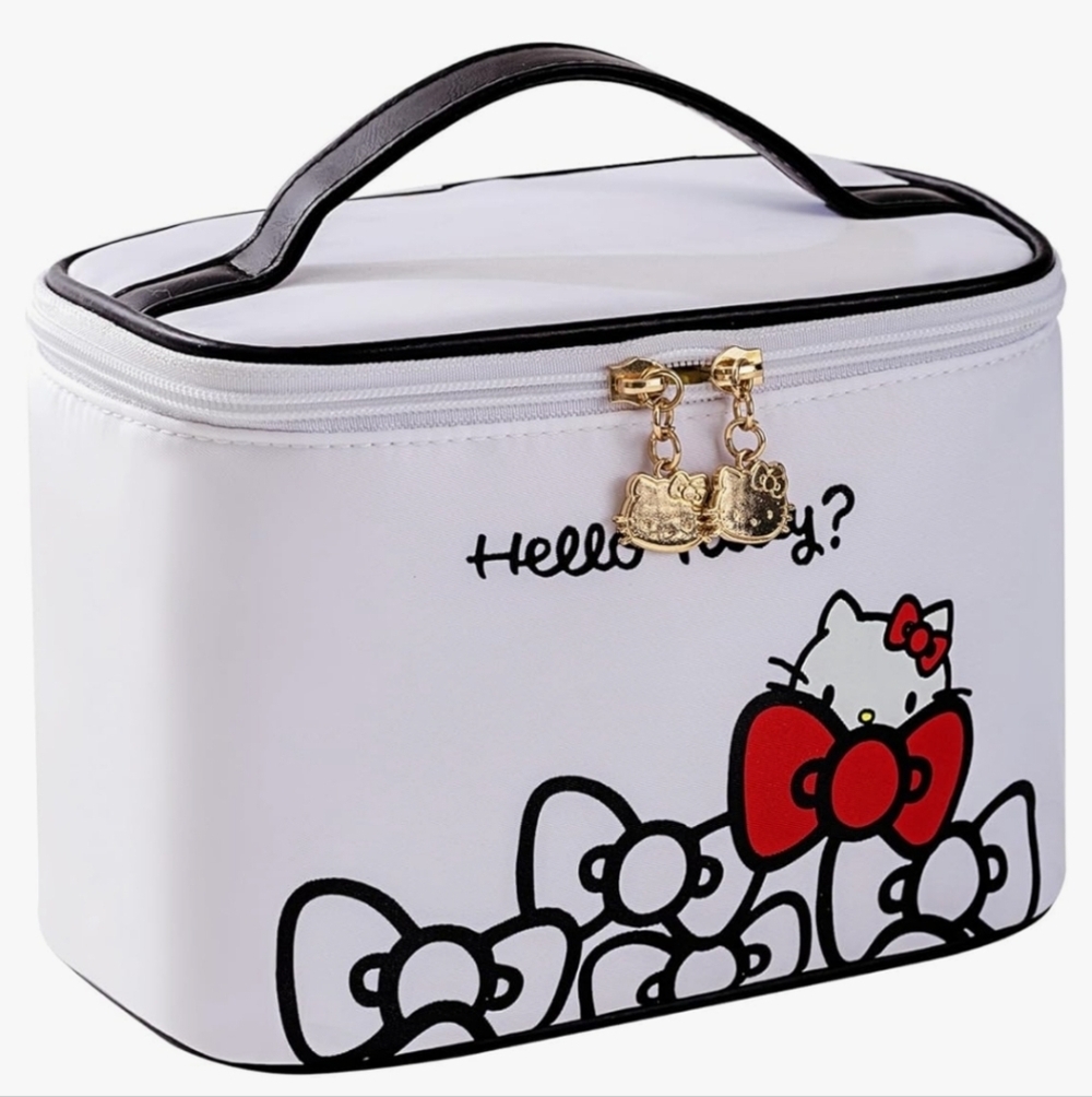 Hello Kitty Cosmetic Bags - Pink, White, Black - Picture 10 of 11